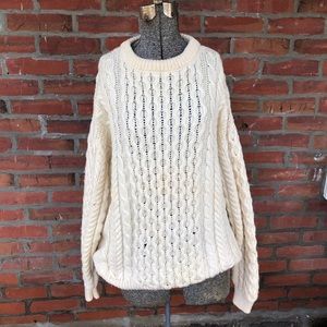 LL Bean Fisherman’s sweater